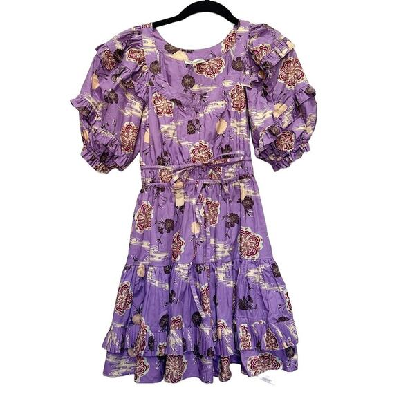 Ulla Johnson Naomi Dress in Zinnia Purple 00 - Picture 1 of 3